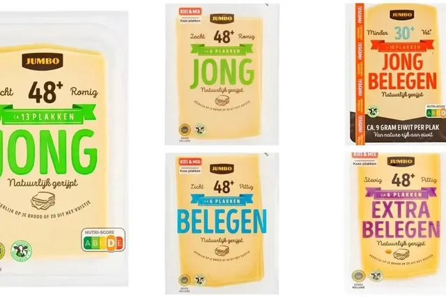Terugroepactie Jumbo Kaasplakken om stukjes harde plastic