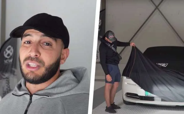 Mobicep kwaad nadat zijn Lamborghini weggesleept wordt (VIDEO)