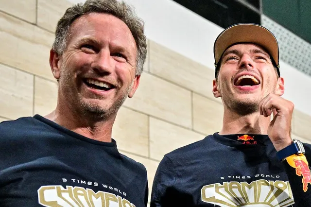 Max Verstappens teambaas heeft vieze foto's naar een Red Bull-medewerker gestuurd