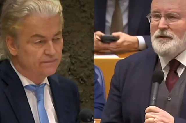 Wilders en Timmermans discusseren fel met elkaar: 'Nou rustig joh!' (VIDEO)