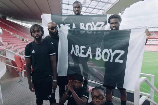 NSG en Meekz bezoeken Arsenal stadion in Unruly video