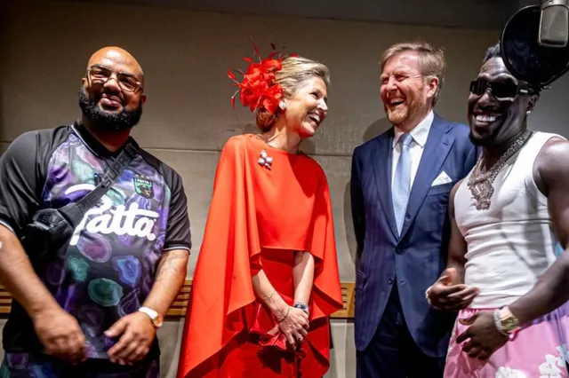 Rotjoch blikt terug op reis naar Atlanta met Frenna, Willem-Alexander en Máxima: "Groeten van onze kinderen"