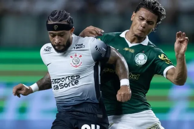 Beelden van Memphis Depay gaan de wereld over waarin hij Braziliaanse voetballer van Palmeiras met een Panna vernedert