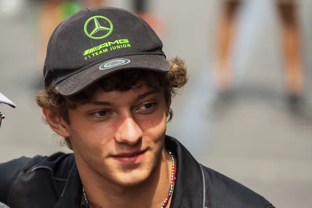 Antonelli Shares His Feelings After Crashing Russell's Mercedes In FP1 Session