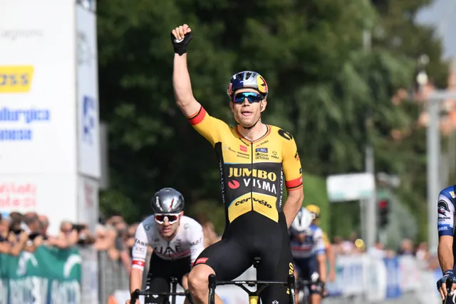 Wout van Aert gehört zu den Fahrern, die nach der Tour of Britain 2023 noch immer auf ihr Preisgeld warten