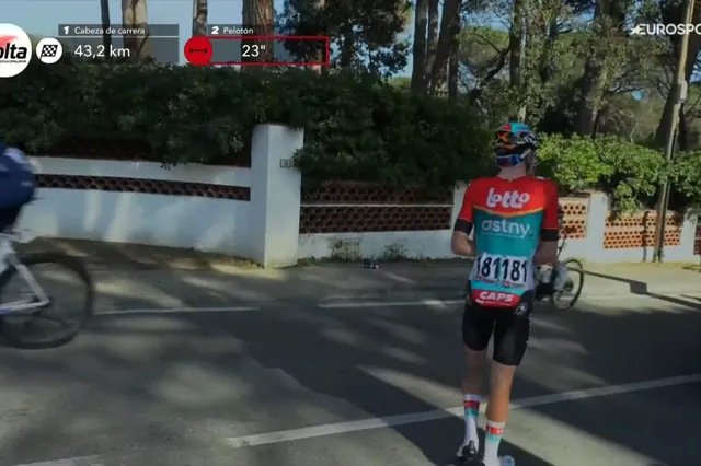 VIDEO: Maxim van Gils macht seinem Frust Luft, nachdem er auf der 1. Etappe der Volta a Catalunya 2024 in einen Unfall verwickelt war
