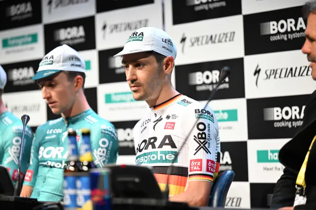 BORA - hansgrohe mit Doppelspitze Emanuel Buchmann und Sam Welsford bei der Tour de Hongrie 2024