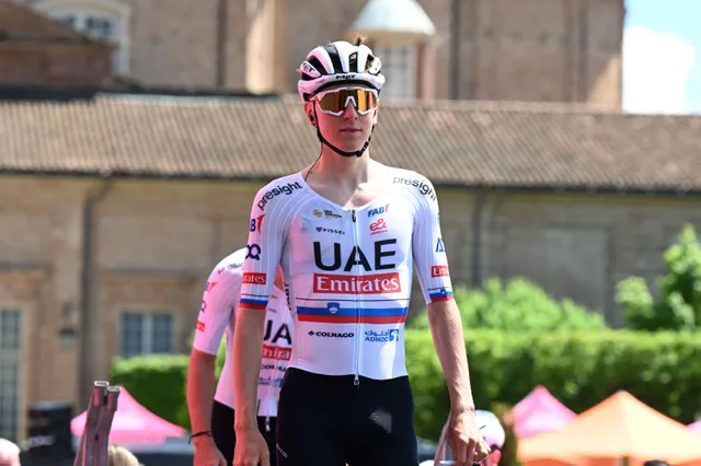 Tadej Pogacar wollte Sieg der ersten Etappe am Freitag verstorbenem 'Pogi-Team'-Fahrer widmen, trug daher schwarze Binde beim Giro d'Italia 2024