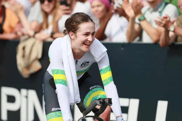 Matthews, O'Connor, Vine, Brown, Chapman und Roseman-Gannon holen Gold im Mixed-Staffelzeitfahren für Australien bei der Weltmeisterschaft 2024 - Deutschland auf Platz 2