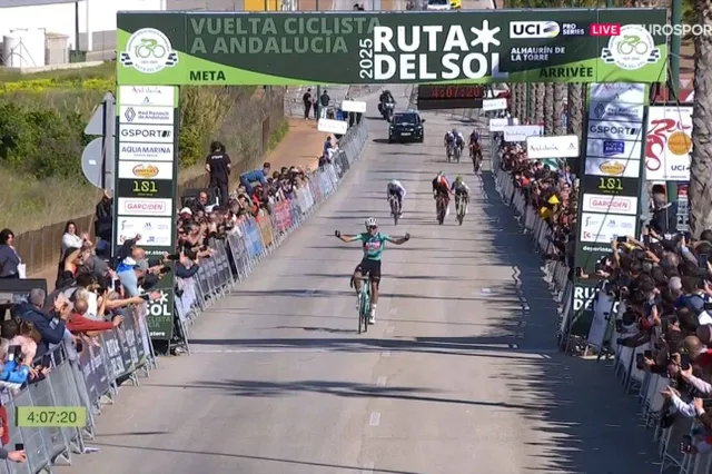 Diego Uriarte holt seinen ersten Profisieg bei der 5. Etappe der Vuelta a Andalucia 2025