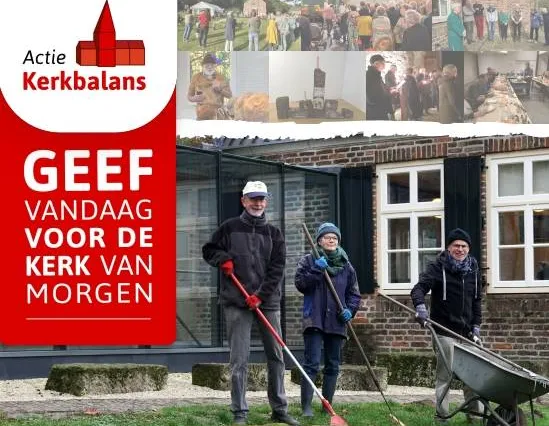 Jaarlijkse actie Kerkbalans voor de Oude Kerk in Oosterbeek
