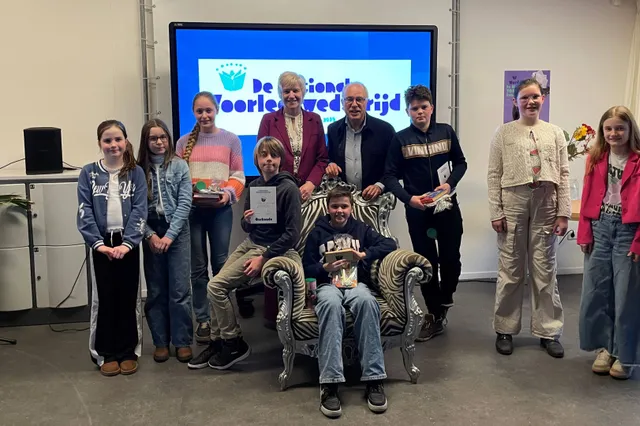 Vigo Sepmeijer is de winnaar van de Nationale Voorleeswedstrijd in Renkum
