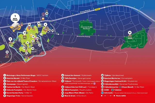 Wat je wilt weten over het Bevrijdingsfestival in Wageningen