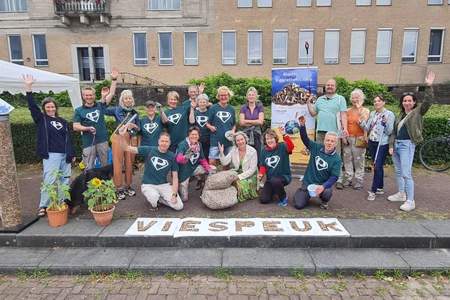 Ruim 11.000 peuken geruimd in de gemeente tijdens Plastic PeukMeuk