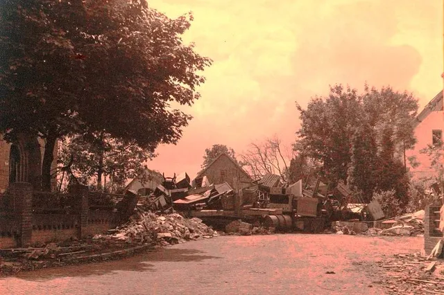 Foto-expositie Panther-Stellung uit 1944-1945 in de Zoomerij Oosterbeek