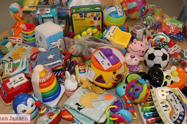 Inzamelactie voor speelgoed, boekjes en babyspullen