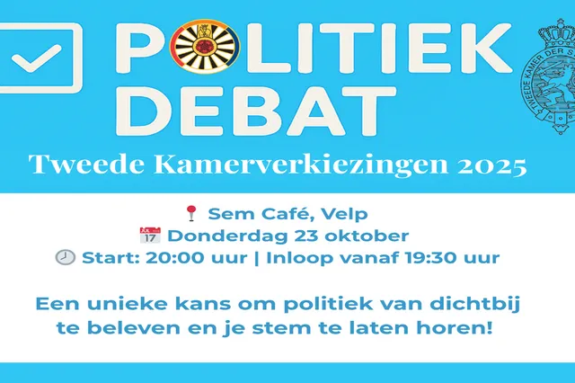 Politiek Debat Tweede Kamerverkiezingen 2025 Image