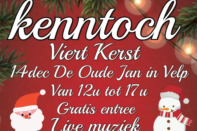 Kerstfeest in en rond de Oude Jan in Velp Image
