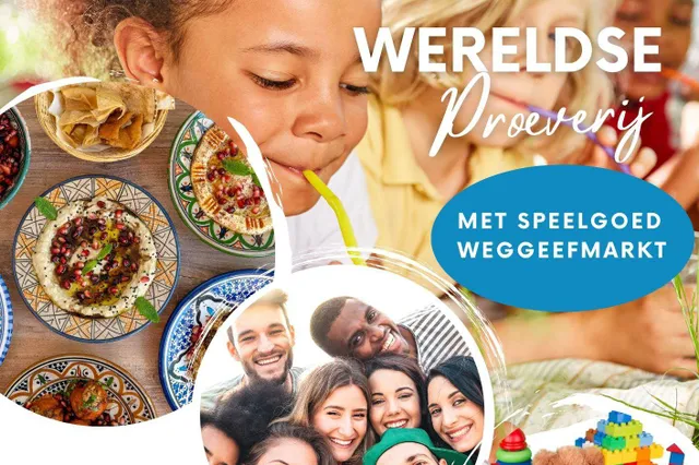 Wereldse proeverij en speelgoed weggeefmarkt Velp Image