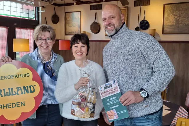 Succesvolle pannenkoekactie bij Strijland voor Fabian Foundation