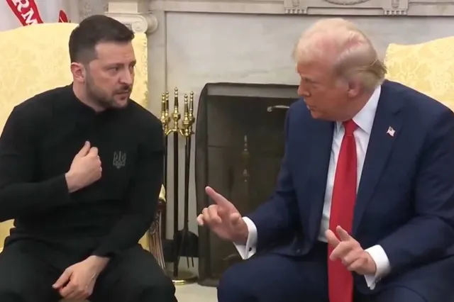 Ontmoeting Trump en Zelensky loopt helemaal uit de hand