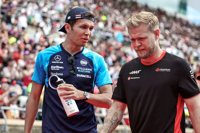 Alex Albon afslører: Frygter allermest Kevin Magnussen i sine spejle