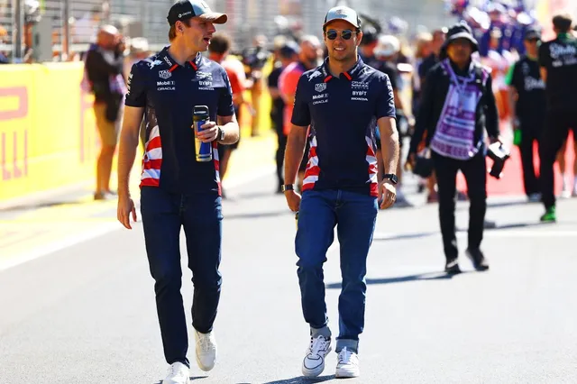 Max Verstappen sender besked til fyret Sergio Perez