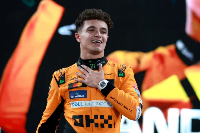 Lando Norris' mareridt: Kører galt i milliondyr Ferrari F40