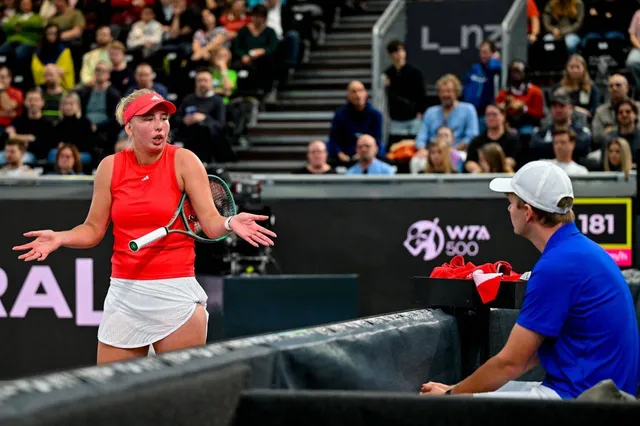 Clara Tauson er færdig i double ved Indian Wells