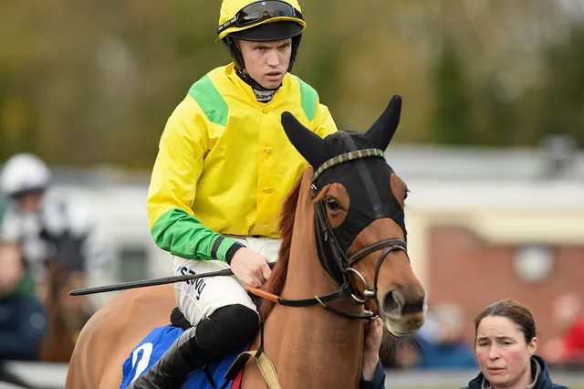 Forfærdeligt uheld: Jockey kæmper for livet efter styrt