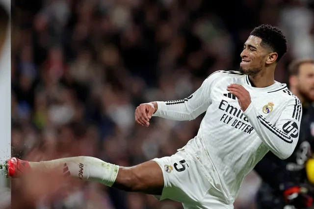 Opfanget af mikrofon: Jude Bellingham bander groft ad linjevogter i Madrid-derby