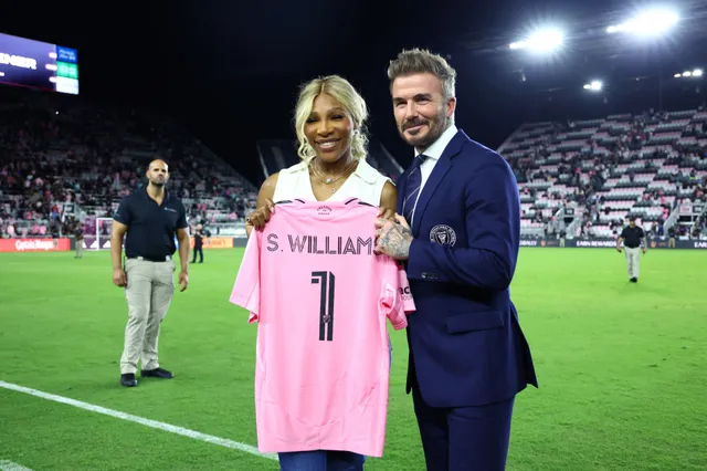 David Beckham giver personlig gave til Serena Williams og hendes datter Olympia