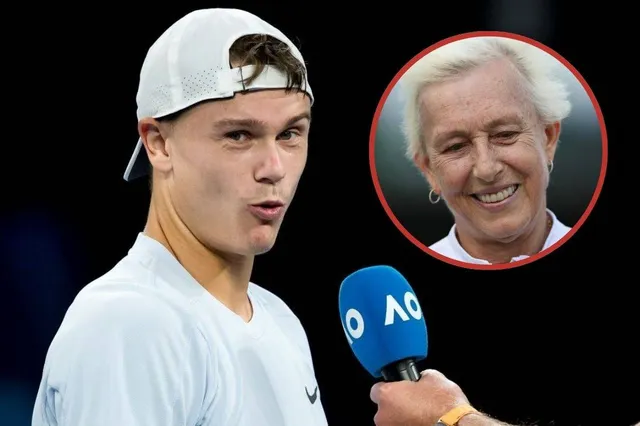 Tennislegende sender morsomt svar til Holger Rune efter kommentar om alder