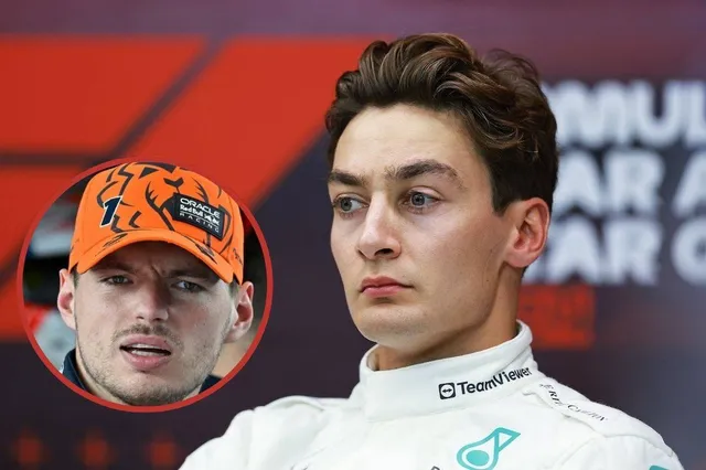 George Russell sender ny advarsel til Max Verstappen efter eksplosivt skænderi