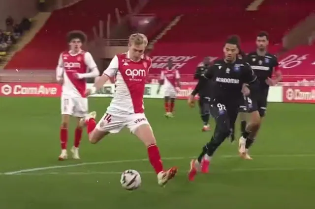 Den danske komet Mika Biereth scorer hattrick-hattrick i Frankrig