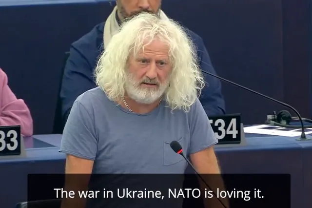 Lid Europees Parlement: 'NAVO is een oorlogsmachine en hartstikke blij met de oorlog in Oekraïne'