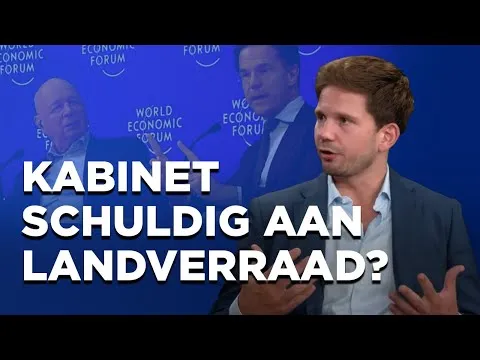 Filmpje! Gideon van Meijeren (FVD): "Nederland wordt verkocht aan het World Economic Forum"