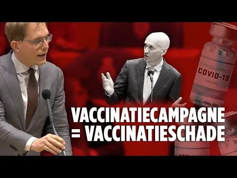 Filmpje! Pepijn van Houwelingen confronteert Ernst Kuipers met vaccinatieschade: 'Toch door vaccineren?!'