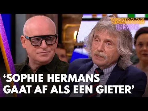 Filmpje! Johan Derksen en Renén van der Gijp fileren "lachwekkende" Sophie Hermans: "Ze gaat af als een gieter"