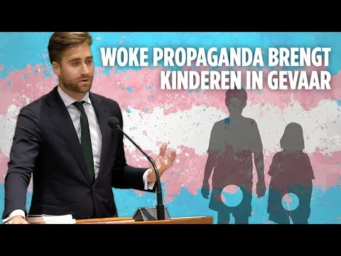 Filmpje! Frederik Jansen (FVD) VERNIETIGT genderindoctrinatie kinderen: "Het is echt walgelijk!"