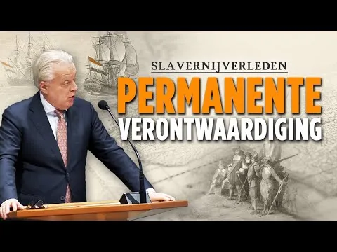 Filmpje! Ralf Dekker (FVD): "Geen excuses voor slavernij, stop het schuldcomplex!"