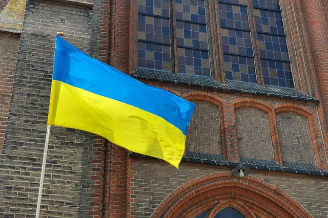 20220816 ukrainian flag in the netherlands
