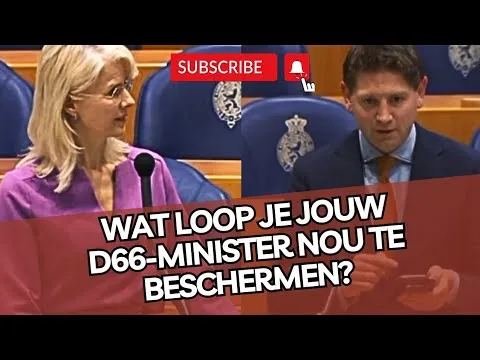 Kijk! Mona Keijzer VERNIELT D66-zeurpiet Jan Paternotte: "Wat loop je je D66-minister te verdedigen?!'