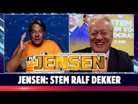 Kijk! Ralf Dekker (FVD) speciale gast bij ROBERT JENSEN: 'Ik ga naar Brussel om de CORRUPTIE TE ONTMASKEREN'