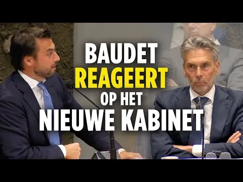 [Video] Positieve en ijzersterke Baudet blij met kabinet PVV I maar voegt toe: "We benoemen demografische veranderingen