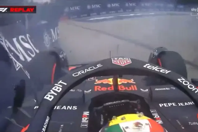 Faalhaas! Verschrikkelijke loser Sergio Perez CRASHT in kwalificatie Hongarije