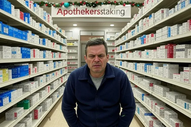 Apotheekstaking verboden: rechter kiest voor patiëntveiligheid, vakbonden in mineur