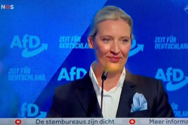 Weidel triomfeert: AfD verdubbelt en wil CDU inhalen na linkse coalitie