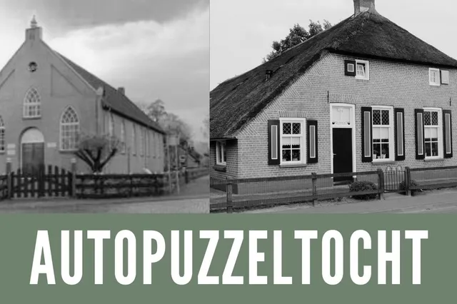 Autopuzzeltocht Tweede Paasdag vanuit HHG Rouveen
