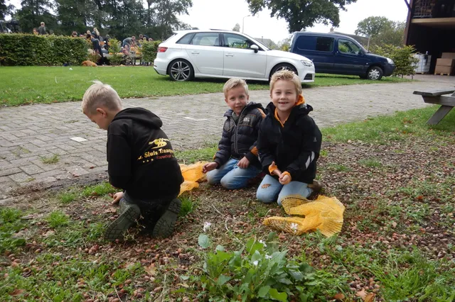 Boomvruchteninzameling bij Slager speciaal voor kinderen